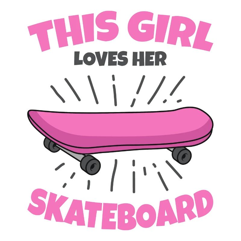Skateboard Mädchen