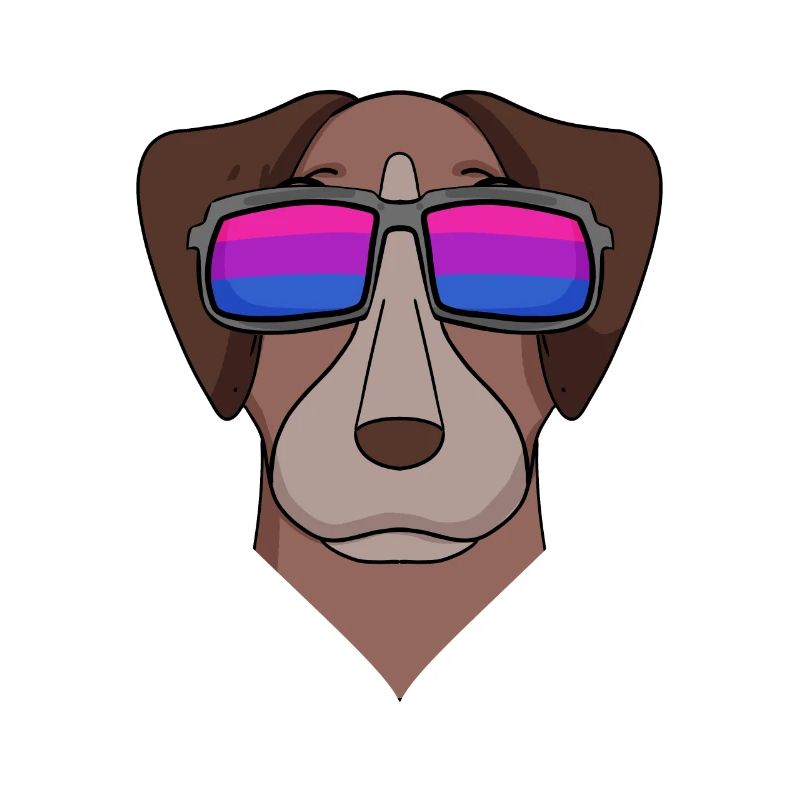 Bisexual Pointer Dog Gift