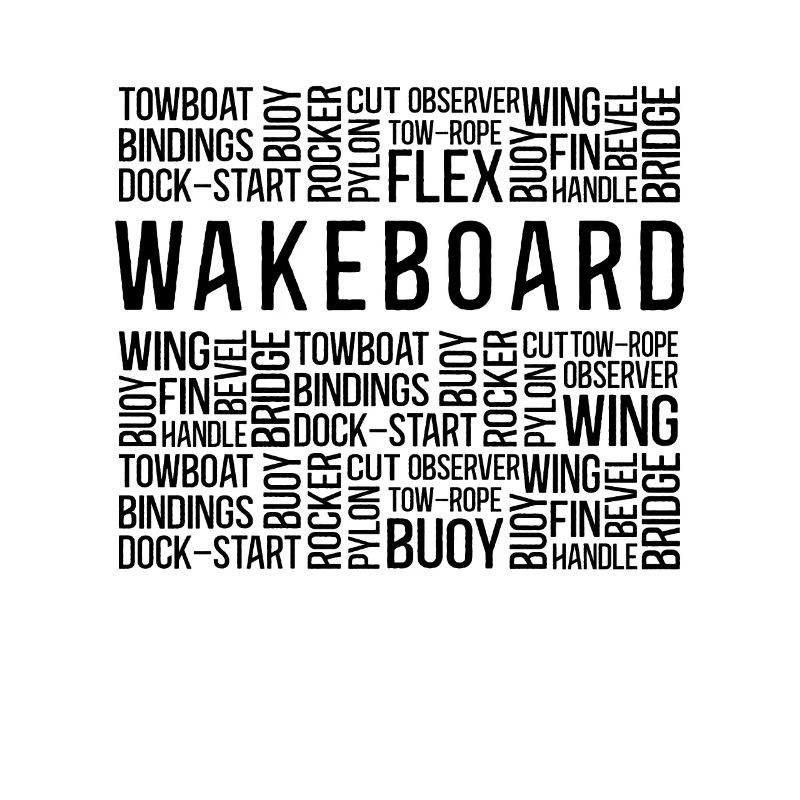 Wakeboard Wakeboarder Wakeboarding Geschenkidee