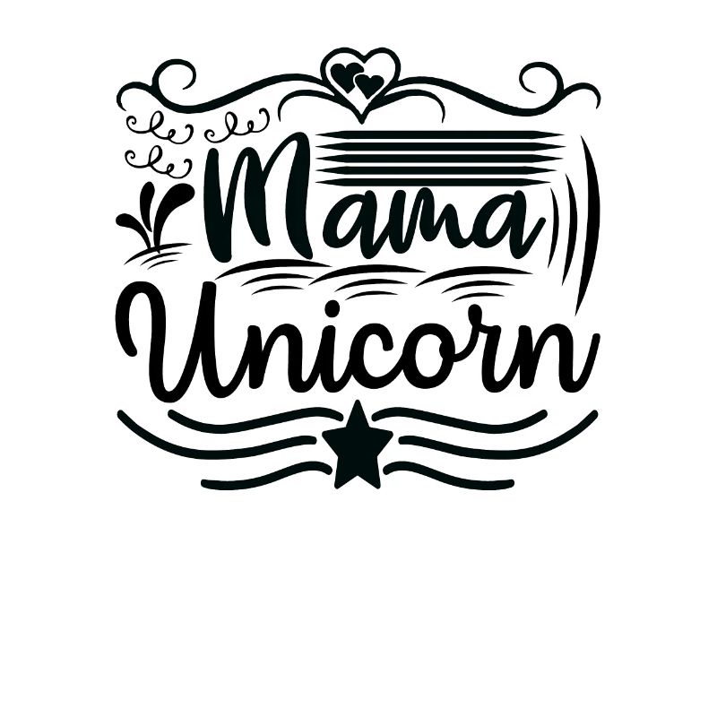 Mama Einhorn Unicorn
