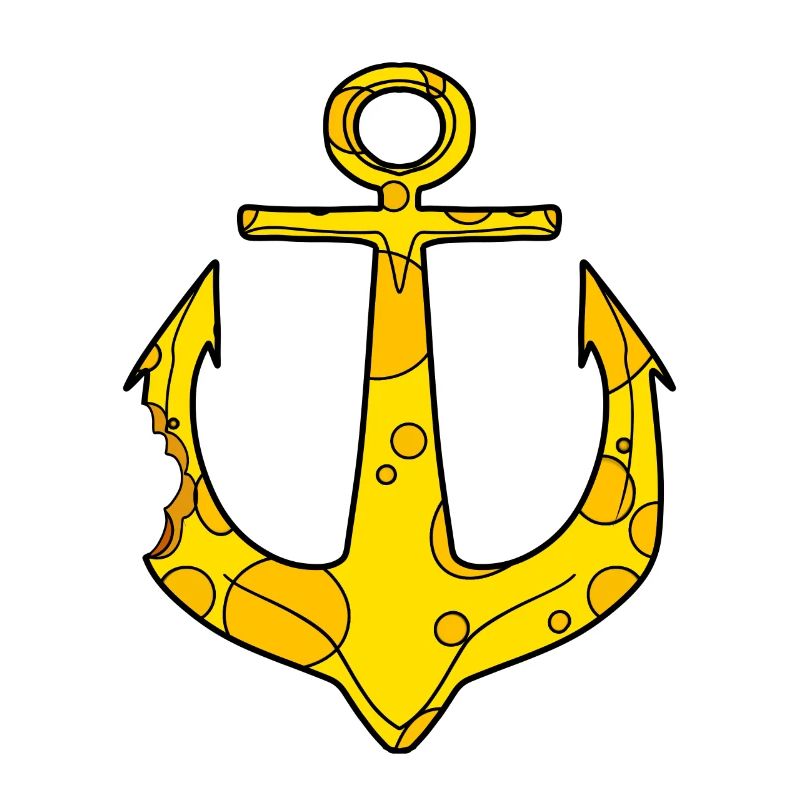 Cheese anchor funny captain
