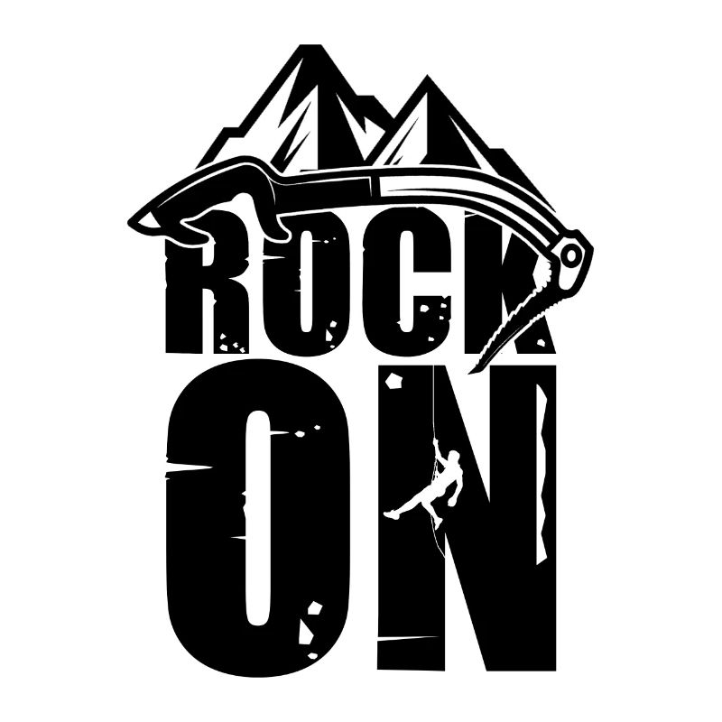 Rock On Mountain Climbing Boulder Kletterer