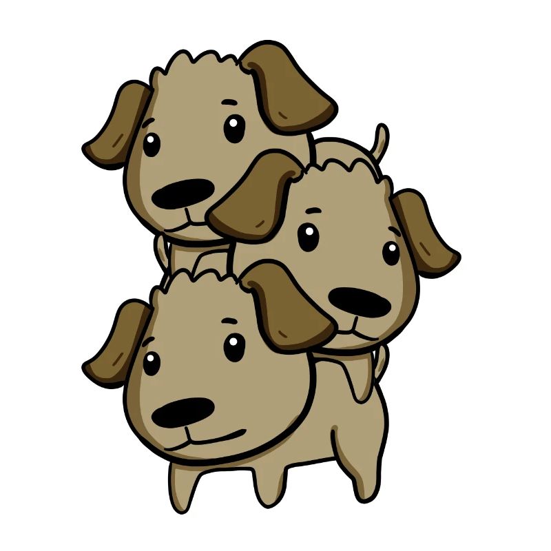 Chiens mignons