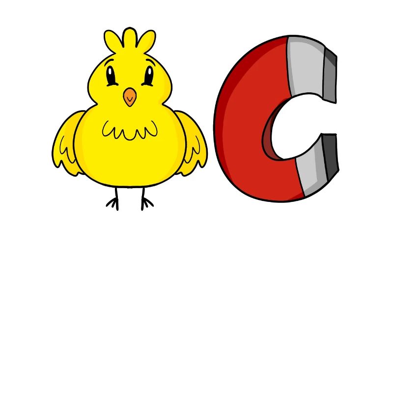 Aimant de poussin