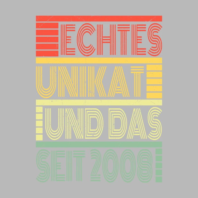 Echtes Unikat Seit 2008 Geboren 2008 Geburtstag