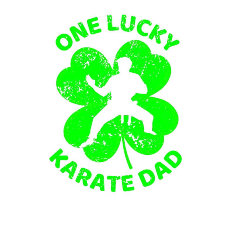 Le trèfle de la Saint-Patrick de karaté