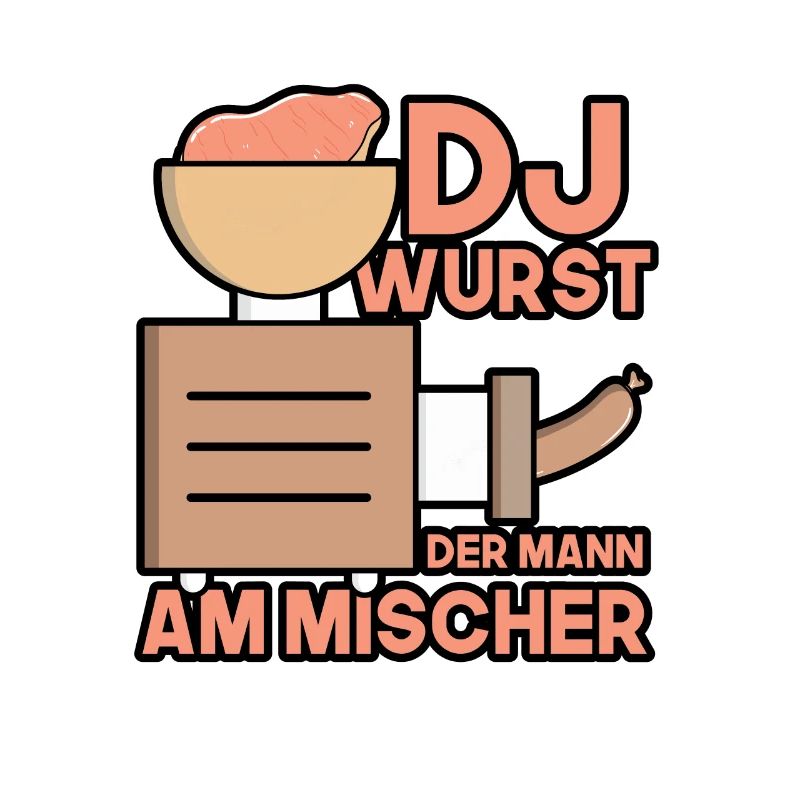 Dj wurst der mann am mischer Metzger