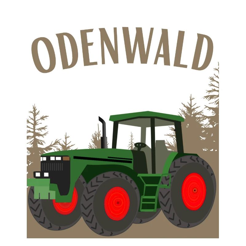 Traktor Odenwald hell
