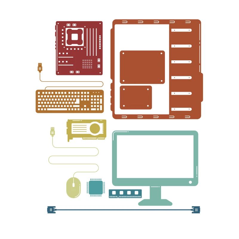 Retro Hardware Admin IT Operations Computer Scientist