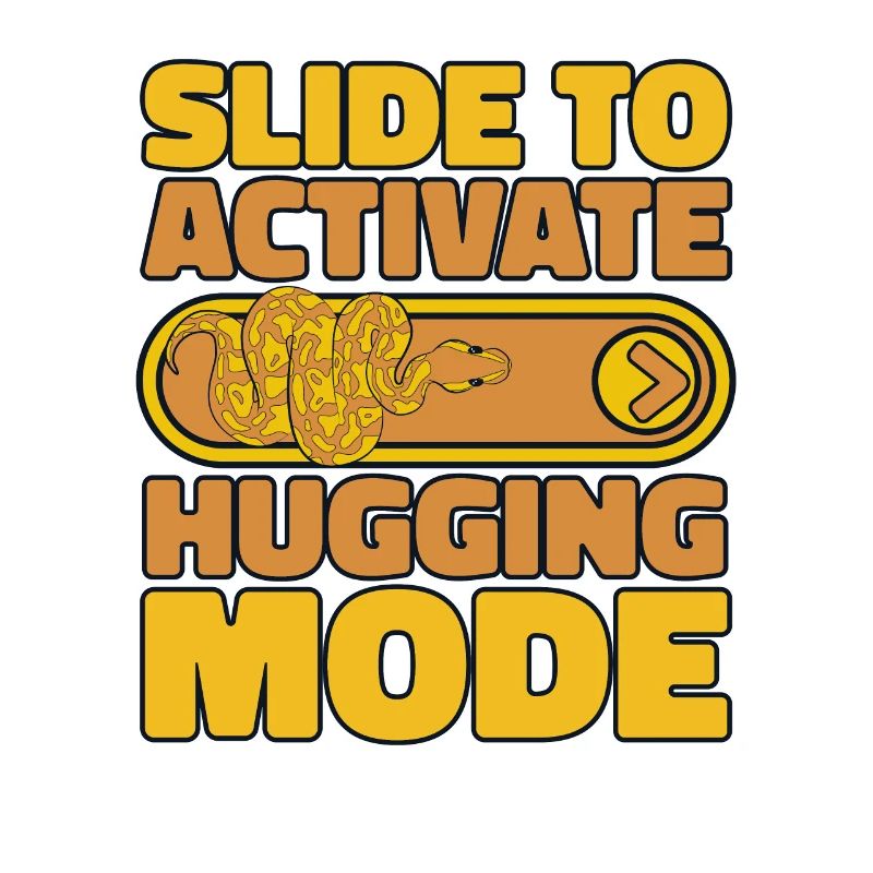 Slide To Activate Hugging Mode Python Banana Ball