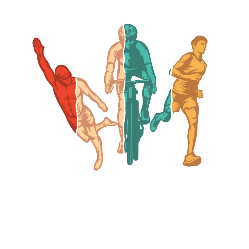 Retro Triathlet Training Triathlonrad Profi