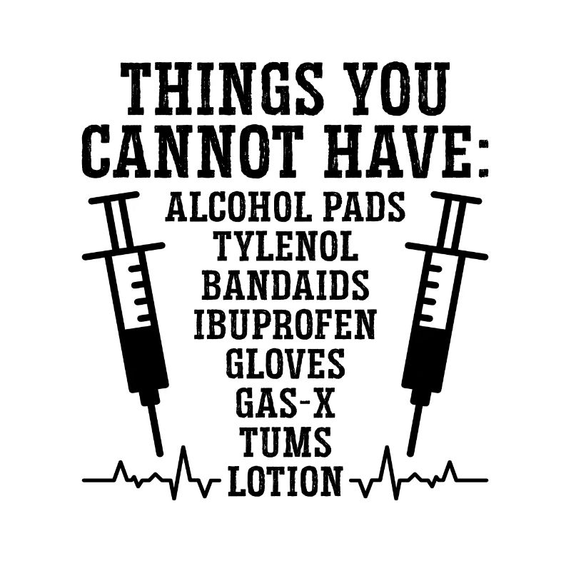 Things You Cannot Have Nursing Correctional Nurses