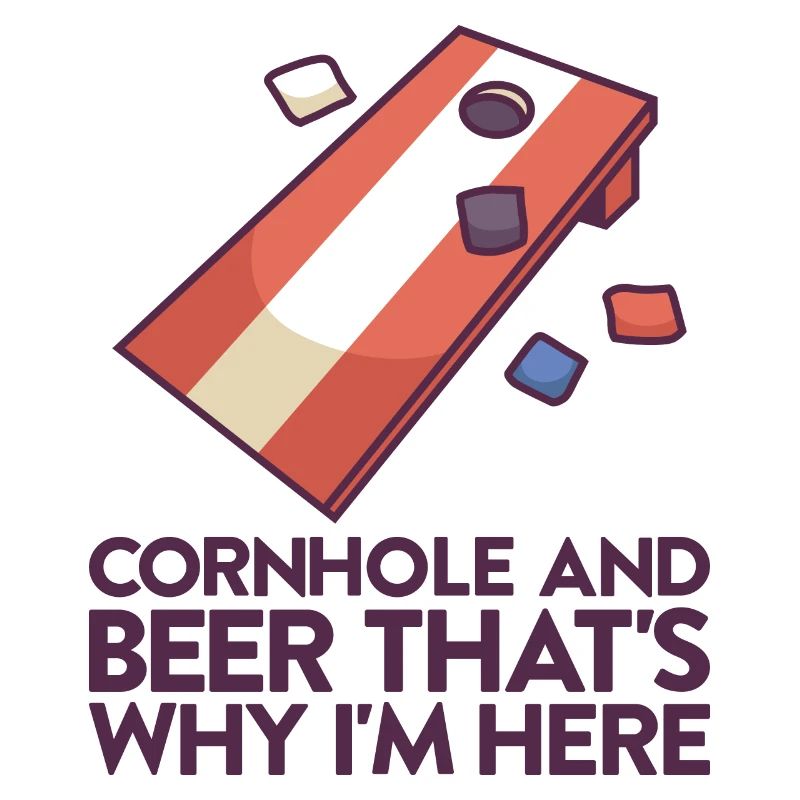 Cornhole Spiel Corn Hole Outfit mit Cornhole