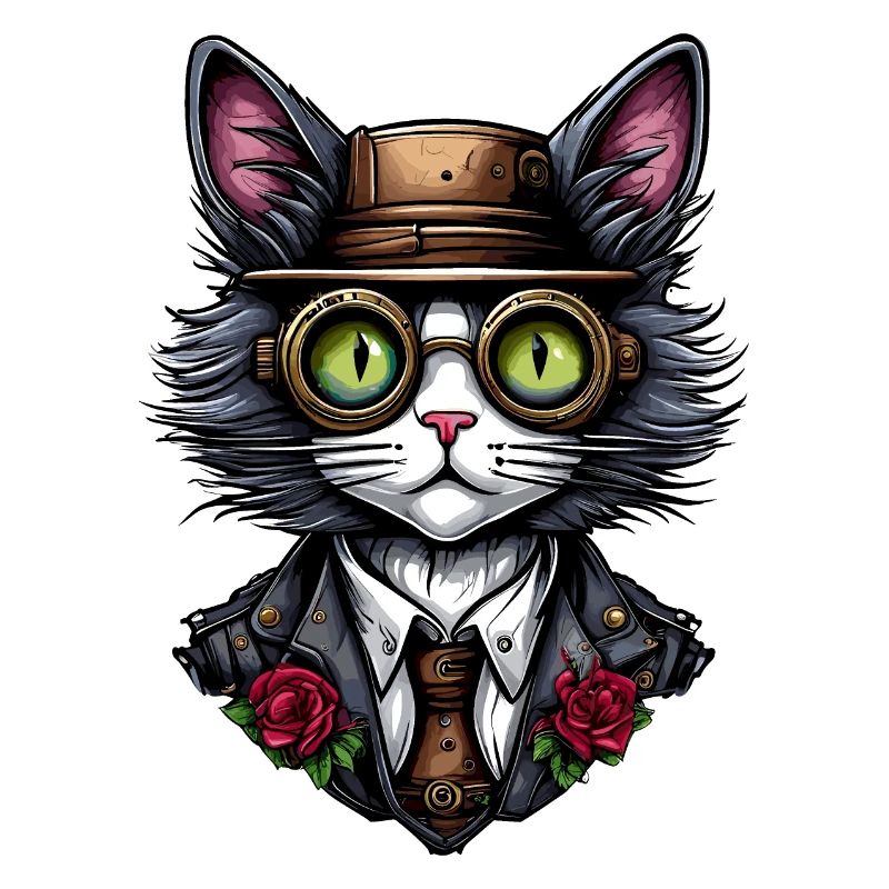 Steampunk Katze