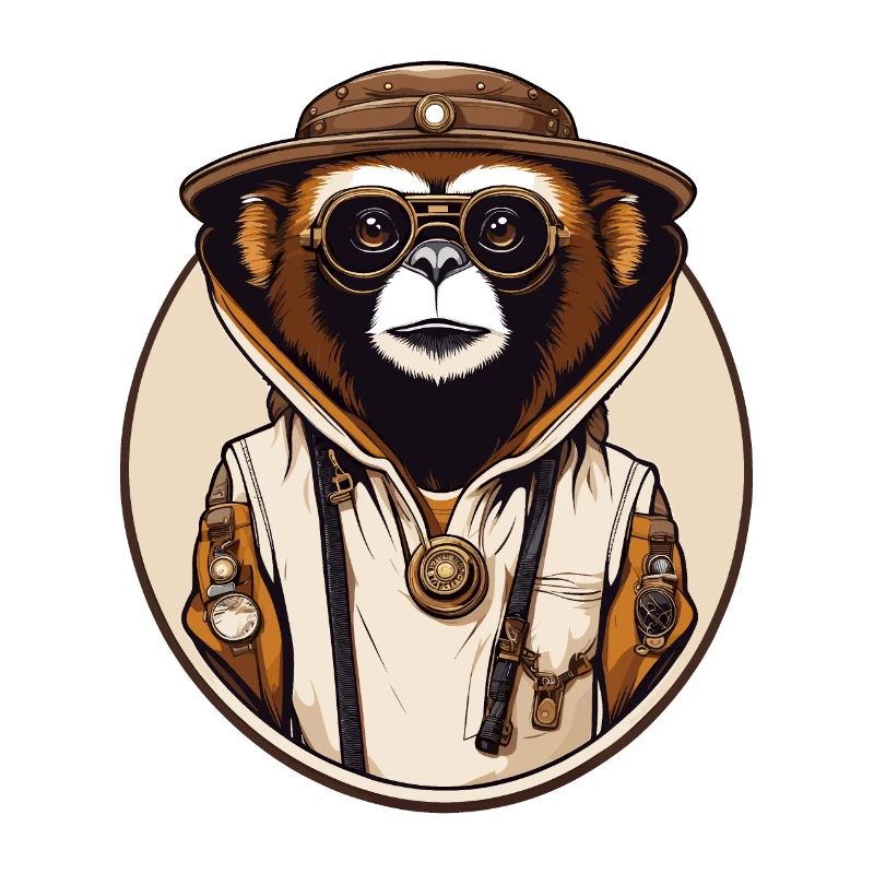 Steampunk Gibbon