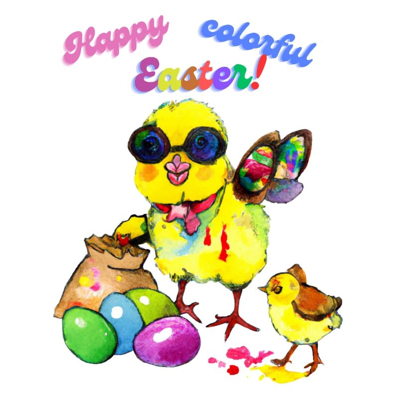 Colorful Easter