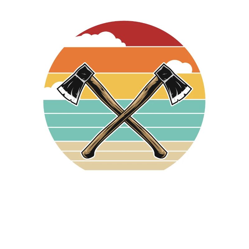 Retro Axe Throwing Game Competition Professional