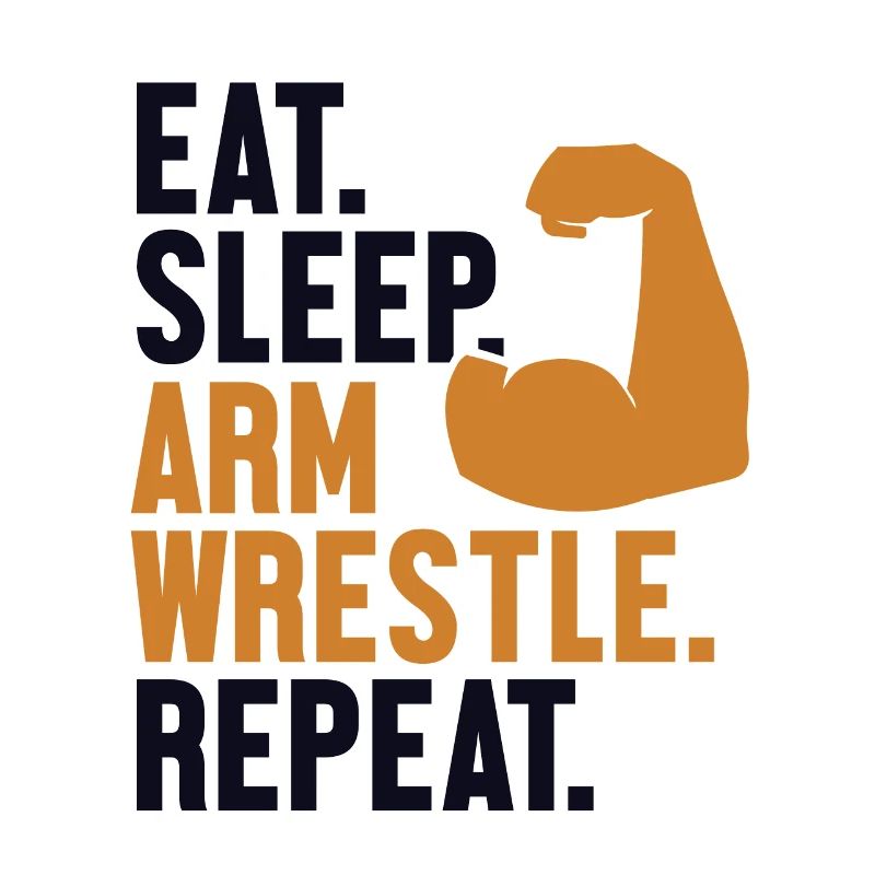 Manger Dormir Bras Lutter Répéter Exercice Entraîneur Bras