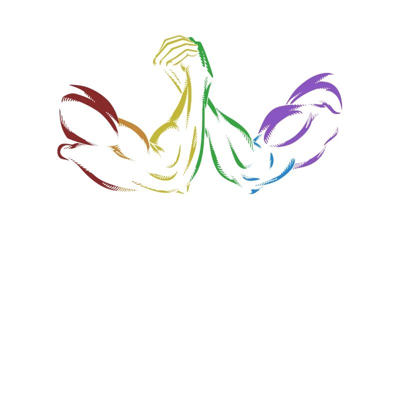 Bras de fer LGBT Rainbow Techniques Exercice