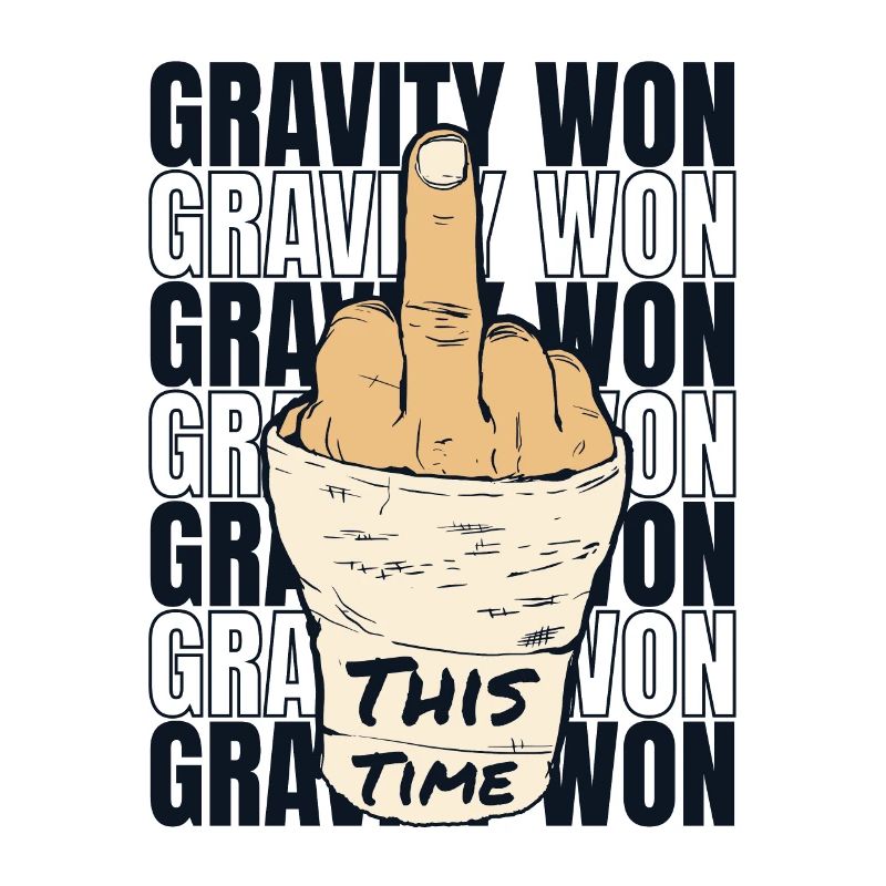 Gravity Won Bras cassé Jambe Os cassé Chirurgien