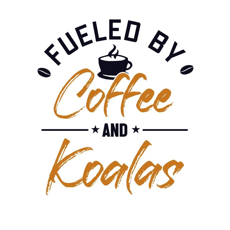 Alimenté par le café et les koalas Koalabear Eucalyptus