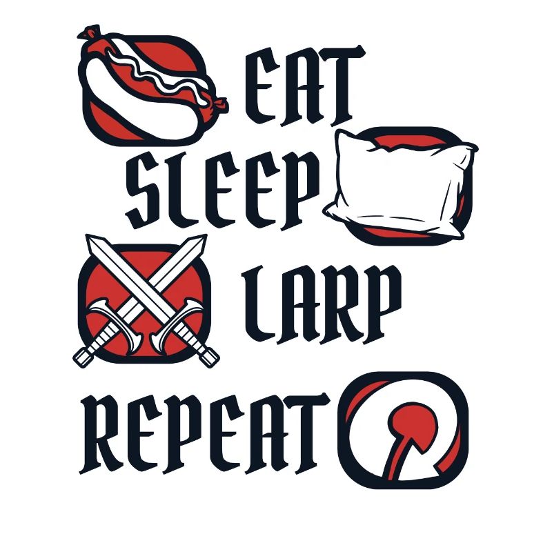 Manger Dormir GN Répéter GN Armes Armure