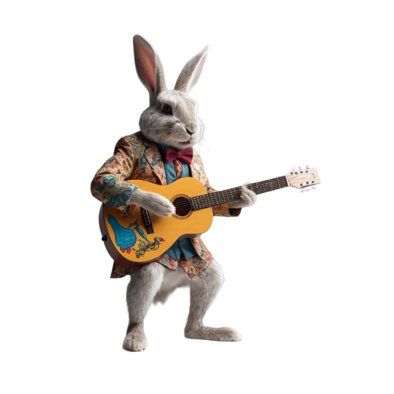 Rabbit Gitarre