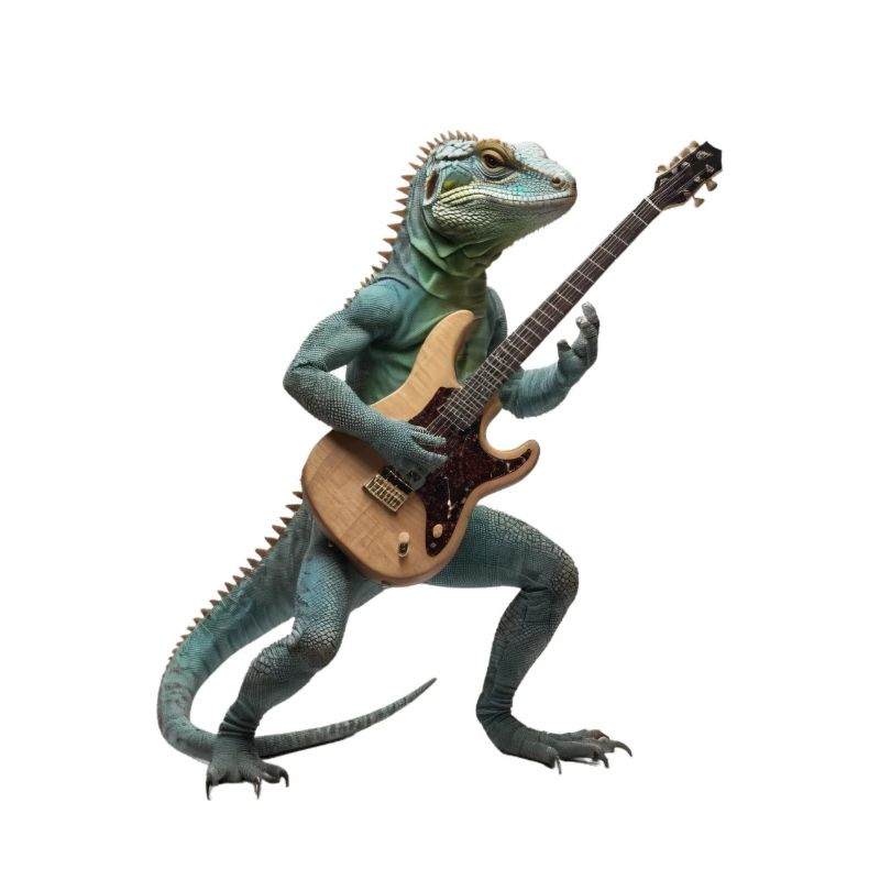 Lizard Geko Gitarre