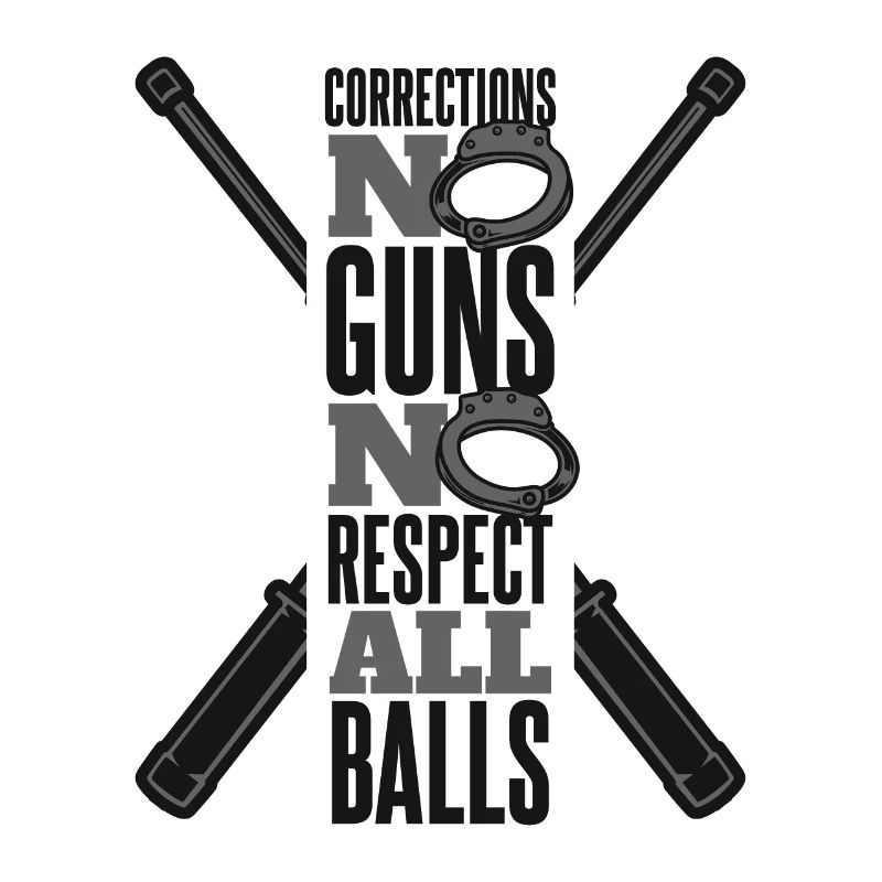 Pas d’armes à feu Pas de respect Toutes les balles Garde de prison