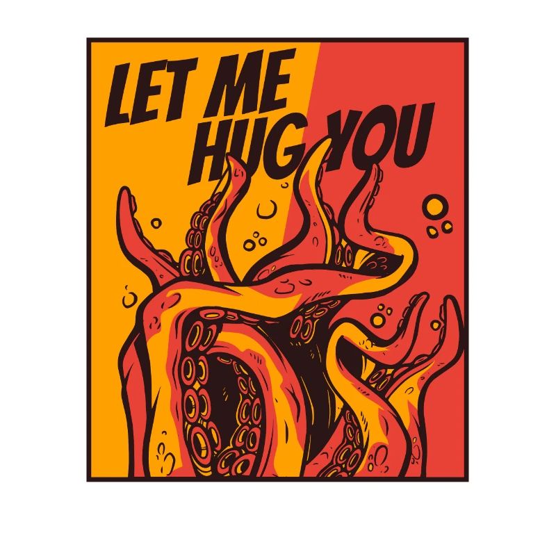 Laisse-moi te serrer dans mes bras céphalopode octopodes octopoda