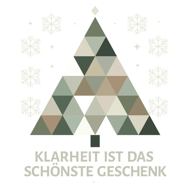 Minimalist Christmas tree: Simple elegance