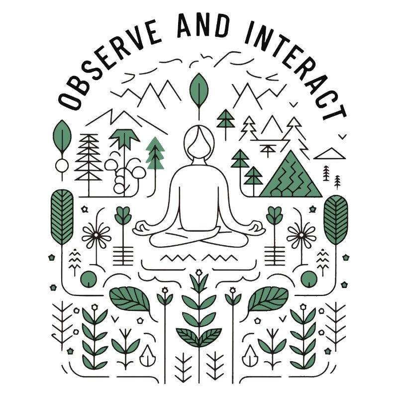 Observer et interagir - Mindful Nature Design