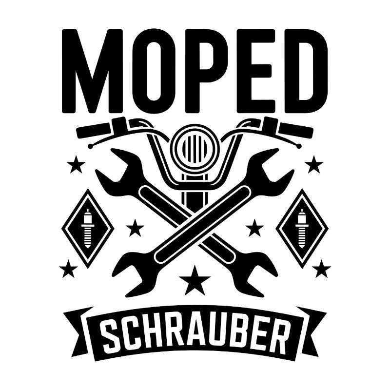 Moped Mechanic Workshop Moped Driver