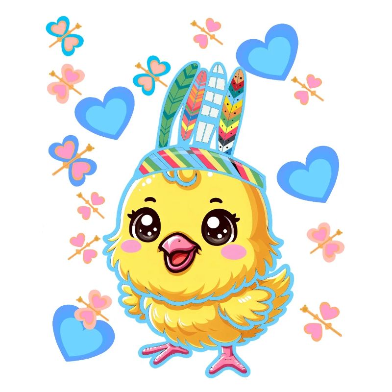 Hippie Hippies Chicken Chickens Chicks Easter