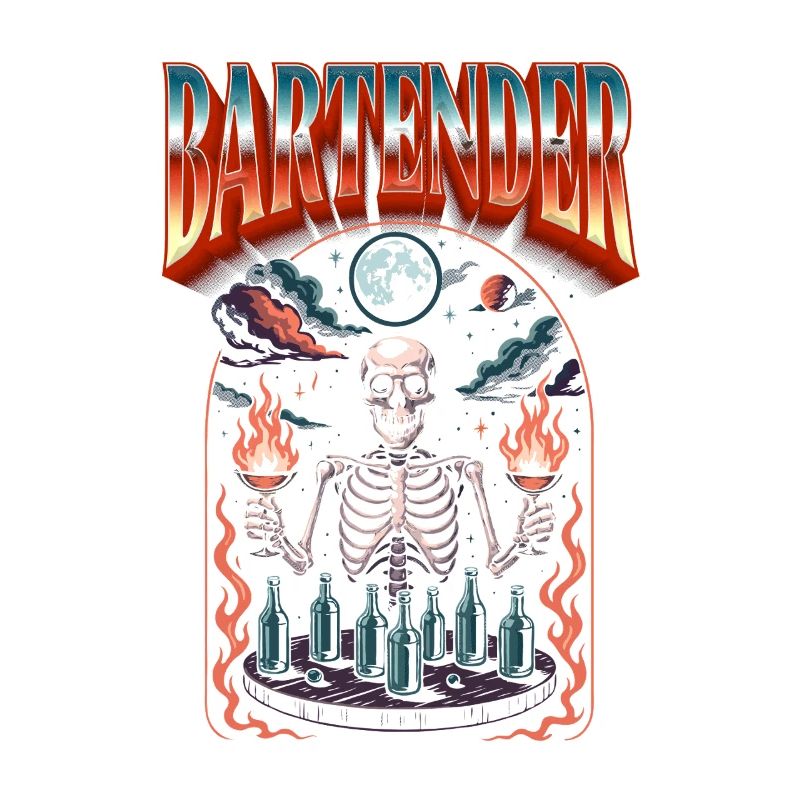 Bartender Halloween barman bartender
