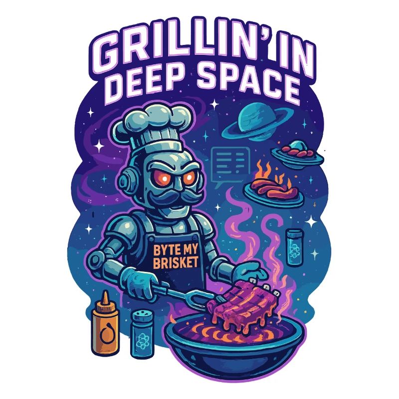 Grilling in deep space with Byte My Brisket