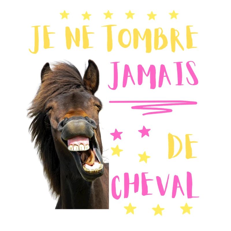 JE NE TOMBE JAMAIS DE CHEVAL