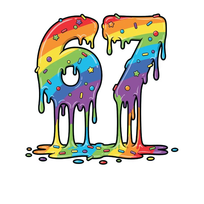 Célébration du mème Rainbow 67