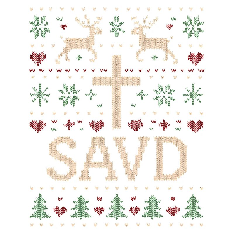 Weihnachtspullover gerettet Christlicher Glaube Je