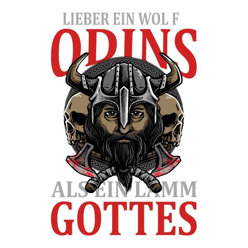 Lieber Ein Wolf Odins Als Ein Lamm Gottes Wikinger