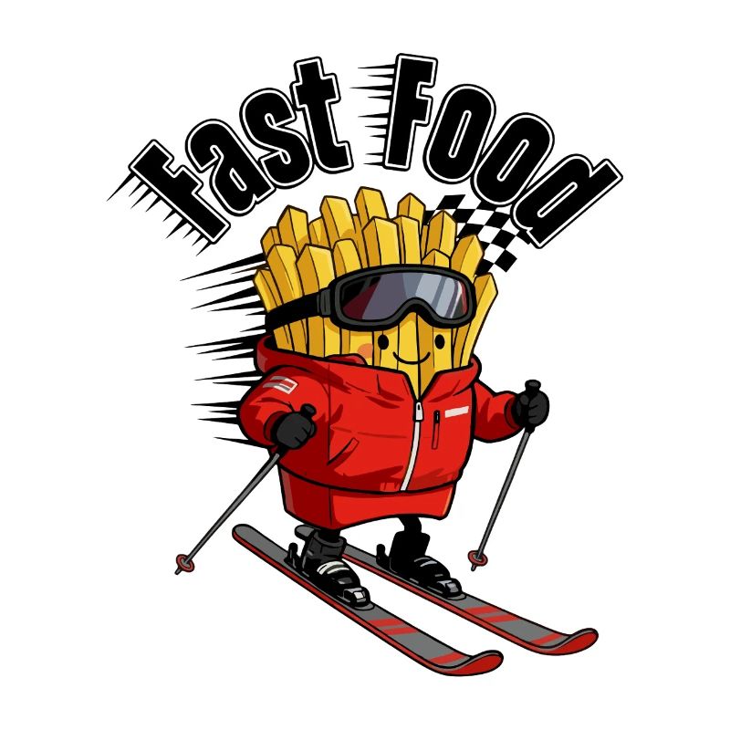 Frites de ski fast-food