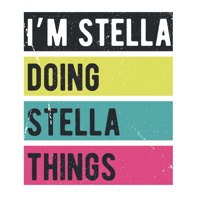I’m Stella Doing Stella Things Retro Colors