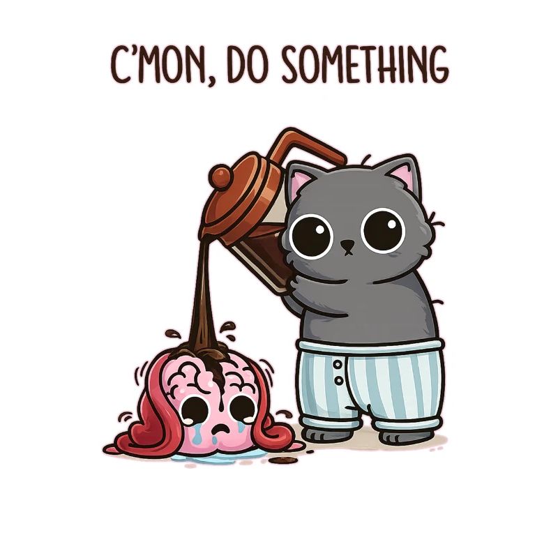 C'mon, Do Something – Coffee for my brain