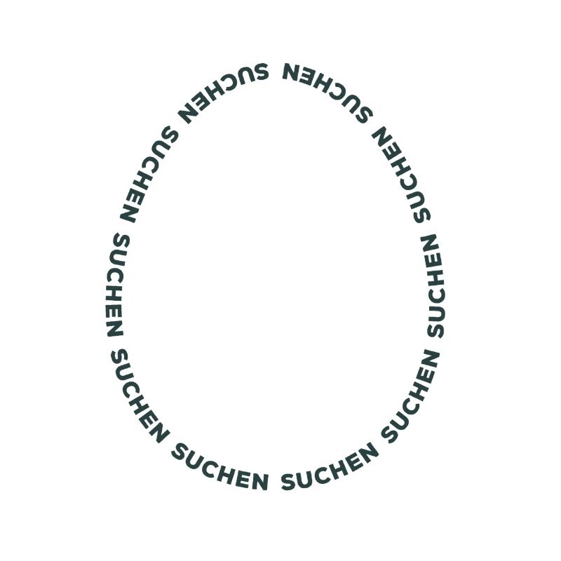 Happy Easter - Easter Egg Search - Typography