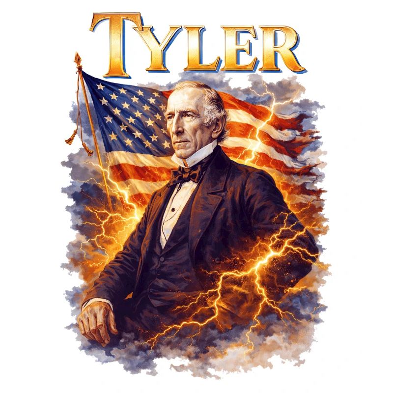 Tyler Sturmheld mit Flagge