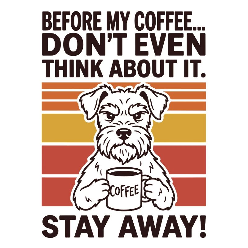 Avant mon café, n’y pense même pas