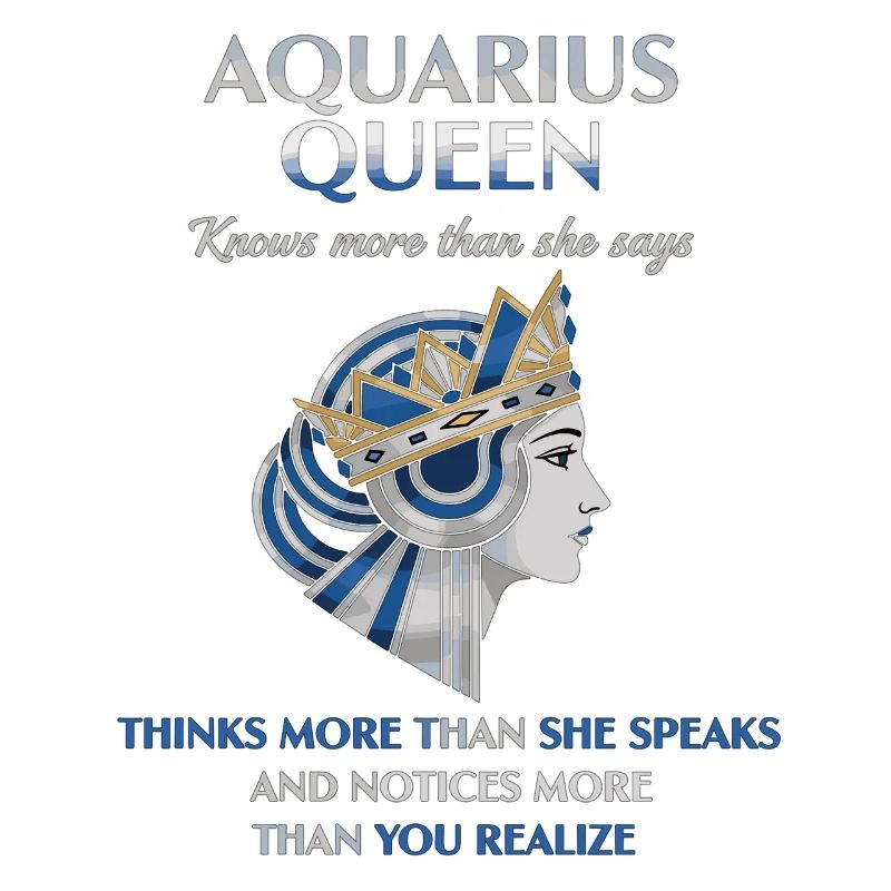 Aquarius Queen Sternzeichen Wassermann