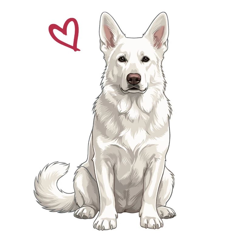 White German Shepherd, White Shepherd