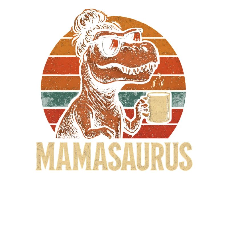 Mamasaurus Mama Mutter Geschenkidee Humor Lustig