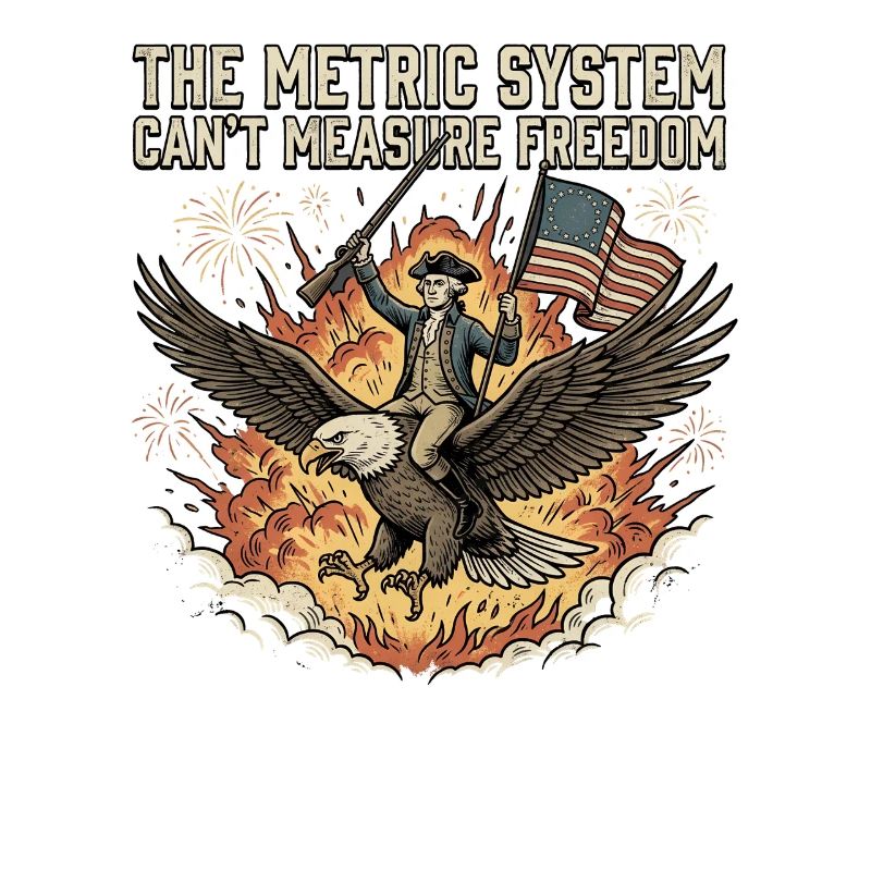The metric system cannot measure freedom